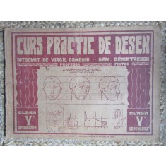 CURS PRACTIC METODIC de DESEN Zanfiropol Dall, Dem Demetrescu MANUAL Scolar