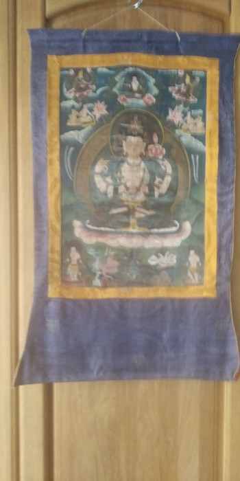 MANDALA THANGKA BUDDISM TIBET NEPAL INDIA A