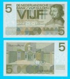 Olanda (p#90) 5 Gulden 1966 aUNC+ &#039;Vondel I&#039; serie: 1LY038576