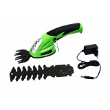 Trimmer electric pentru iarba si gard viu, John Gardener, 3.6 V, 120mm