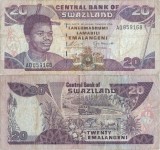 1995 , 20 emalangeni ( P-25a ) - Swaziland