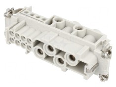 Conector HDC Inserturi Contact Mamă 12P 500V