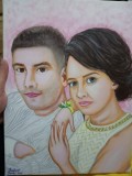 Grafica portrete desenate după fotografii, iin creion, tuș negru sau pictura pe panza ,la comanda