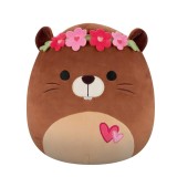 Jucarie de plus, Squishmallows, Castorul Chip cu inimioare, 19 cm
