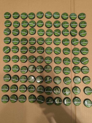 N1 Lot 100 bucati capace de bere Caraiman, pentru colectie sau diferite proiecte foto