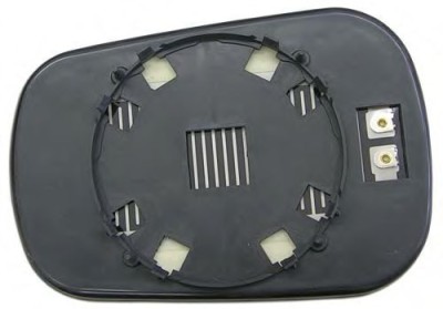 Sticla oglinda, oglinda retrovizoare exterioara FORD FUSION (JU) (2002 - 2012) TYC 310-0023-1 foto