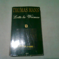 LOTTE LA WEIMAR - THOMAS MANN