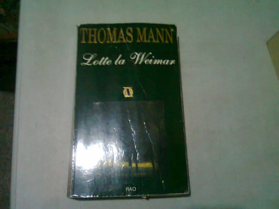 LOTTE LA WEIMAR - THOMAS MANN foto