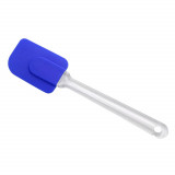 Paleta din Silicon pentru Ornat, Maner din Plastic Transparent, Albastra, Paleta Gatit, Palete din Silicon, Palete pentru Bucatarie, Ustensile pentru, Monteli