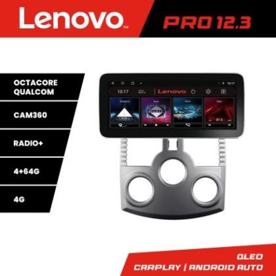 Navigatie Daihatsu Terios 2006-2016 Lenovo PRO 4+64 12.3 inch qled android 4G DSP gps internet kit-terios- CarStore Technology foto