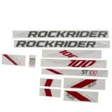 Set stickere St 100 roșu