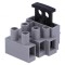 Regletă de conexiuni terminale cu șurub 0,5-2,5mm2 250V 6,3A