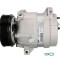 Compresor aer conditionat Nissan Interstar, 2002-2010, motorizare 1.9 dci, 2.2 dci/2.5 dci, diesel, rola curea 119 mm, 7 caneluri, tip Delphi/Harriso
