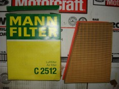 Filtru aer Renault Megane II benzina 1.6 16v, diesel 1.5 Mann 14043 C2512-1