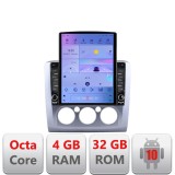 Navigatie Ford Focus clima manuala G-140-manual ecran tip TESLA 9.7" cu Android Radio Bluetooth Internet GPS WIFI 4+32