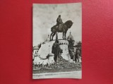 CARTE POSTALA - RSR - CLUJ - STATUIA LUI MATEI CORVIN
