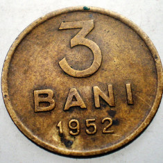 7.503 ROMANIA RPR 3 BANI 1952