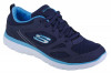 Pantofi pentru adidași Skechers Summits Suited 12982-NVBL albastru marin, 35.5, 36 - 38, 38.5, 39 - 41