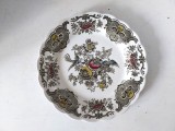 Farfurie decorativă Staffordshire Ridgway Windsor, porțelan englezesc, 20 cm, vintage