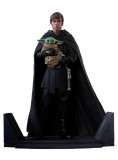 Diamond Star Wars Premier Collection The Mandalorian Luke Skywalker And Grogu 1 7 25cm
