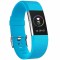 Curea pentru Fitbit Charge 2, marimea S, Albastru deschis