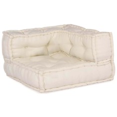 Canapea Modulara 2 pcs Crem 70 x 70 x 56 cm tesatura