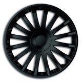 Set 4 buc capace roti Crystal black 16"