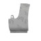 Panou reparatie aripa fata FIAT PANDA (169), 09.2003-12.2012, fata, partea stanga, spre spate; otel galvanizat; inferior