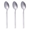 Set Lingurițe Inox Basic, 15 cm, 3 Bucăți, Finisaj Mat, Oem