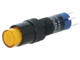 Comutator SPDT ON-ON 0,5A/250VAC, Acţionat prin apăsare, IP40