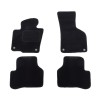 Set covorase auto mocheta Velor VW PASSAT (B6), 01.2005-07.2010; PASSAT (B7 (36)), 11.2010-02.2015; PASSAT CC (357), 06.2008-02.2012, negru,