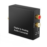 Adaptor, Convertor Digital Toslink la Analog jack 3,5mm, RCA