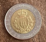 C50 - Moneda foarte veche - San Marino - 500 lire - 1987, Europa