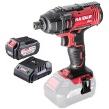Raider RDP-SHID20 + RDP-R20 - Masina de insurubat cu impact 180 Nm + Set 1 acumulator si incarcator Li-Ion 20 V 4 Ah