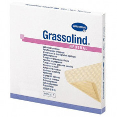 COMPRESE GRASSOLIND CU UNG. NEUTRU 10X10CM CT 10BUC/PACHET HARTMANN