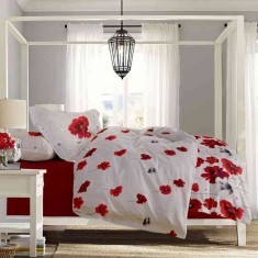 Lenjerie pat matrimonial Renforce foto