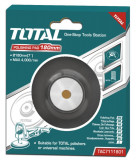 TOTAL - Disc de lustruit cu flansa - 180mm - MTO-TAC7111801