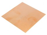 Placă Laminat Epoxidic FR4 0,6mm 100x100mm