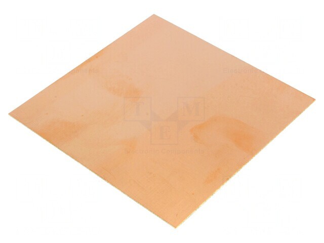 Placă Laminat Epoxidic FR4 0,6mm 100x100mm