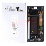 LCD+Touchscreen cu Rama Samsung Galaxy Note9 / Note 9 / N960 BLACK original