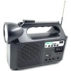 Kit Solar Portabil GDLITE GD8017 Music Bluetooth Camping, 3 Becuri LED, USB, Radio FM, Lanterna, Incarcare Telefon