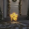 VidaXL Decor stele luminoase de Crăciun cu țăruși 3 buc. 50 LED 29 cm 357726