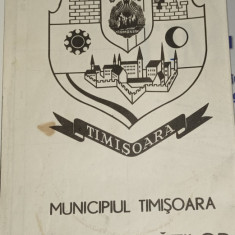 MUNICIPIUL TIMISOARA GHIDUL STRAZILOR 1980