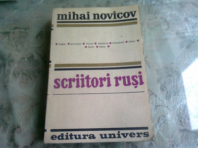 SCRIITORI RUSI - MIHAI NOVICOV foto