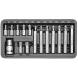 Yato YT-0411 - Set capete de insurubare profil TX 15 bucati