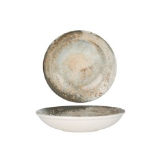 Rinart Farfurie ad&acirc;ncă - Obvara - Porţelan - 23 cm (900cc) - set de 6