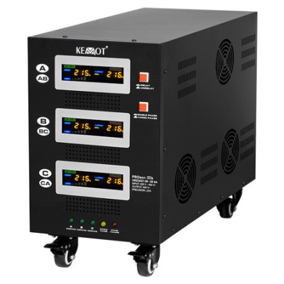 STABILIZATOR SERVOMOTOR TRIFAZAT 30KVA PROAVR-30K KEMOT EuroGoods Quality foto