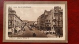 Cluj-1922-Sus REGELE FERDINAND,Jos FERENCZ IOZSEF-hart. gofr.-C.P.circ.-RARA, Circulata, Printata, Iasi