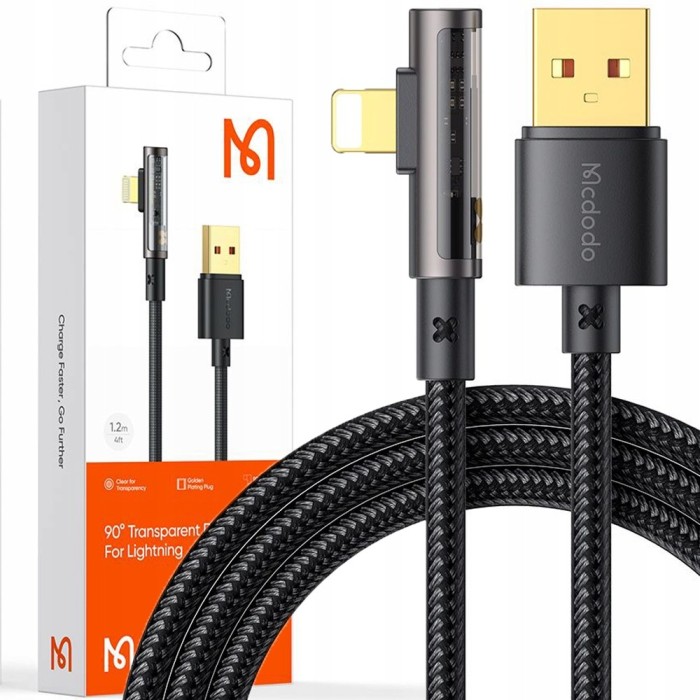 Cablu Prism, Pentru Iphone, &Icirc;nclinat, De Mare Viteză, 36W, 1,2 M, Mcdodo