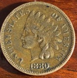 Cumpara ieftin Moneda One Cent 1880 Indian Head, America, Stare Buna, Rar